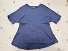 【PLST】半袖カットソー　ブルーのサムネイル