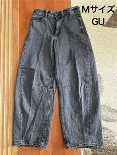 バレルレッグジーンズ gu デニム