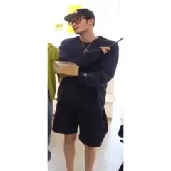 チャンピオン 新品未使用 MADE IN USA スウェット セットアップ 紺