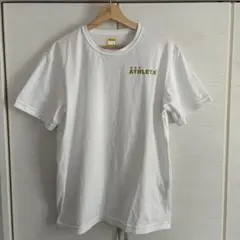 美品 ATHLETA アスレタ プラシャツ ホワイト ゴールドのサムネイル