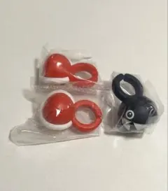 スーパーマリオ　ファッションリングコレクション　アカこうら　ワンワン　セット