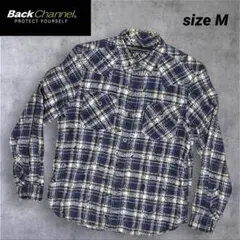 Back Channel バックチャンネル 長袖シャツ チェック柄 総柄 Mのサムネイル