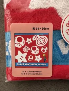 スーパーニンテンドーワールド タオル 約34×36cm