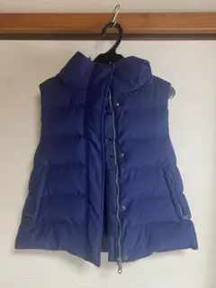 Johnbull フード付きダウンベスト ネイビー