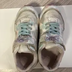 ムーンスター　キッズスニーカー　女の子　19.5㎝