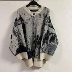 JEANASIS 12Gアソートシャギークルーカーディガン