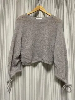 ニット　レトロガール