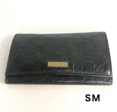 GUCCI グッチ グッチシマ 長財布 ブラック レディース ブランド