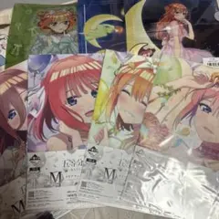 【匿名配送】五等分の花嫁　一番くじ　クリアファイル7点セット【未使用未開封】