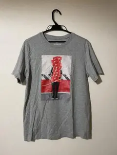 NIKE SHOE BOX LOGO T Tシャツ M グレー