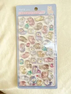 【新作 正規品】ボンボンドロップシール　アルパカ♥︎︎プチドロップステッカー