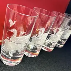 カルティエ 珍品商品 スワン柄 グラスセット 箱月 高さ約15㎝ - メルカリ