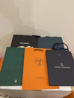 高級ブランド 紙袋セット