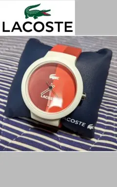 【LACOSTE】腕時計/アナログ/ベーシック/シリコン/ワニ/ロゴ/未使用