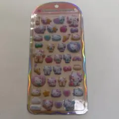 コットンパフィシール　ハローキティ