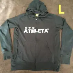 ATHLETA パーカー L 黒