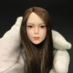 B143 1/6 フィギュア ヘッド　女性ヘッド 希少品 12インチドール