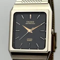 1980年製 超硬ケース 電池交換済 CITIZEN シチズン エクシード QZ