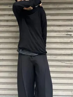 ZARA MAN ブラックパーカー付きカットソーのサムネイル