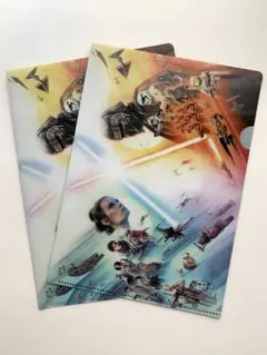 STAR WARS   スターウォーズ   クリアファイル   2枚セット