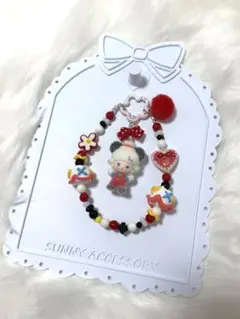 DIMO付きビーズストラップ