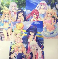 VA夏フェス スピードくじ　クリアファイル　サマポケ　3種類セット