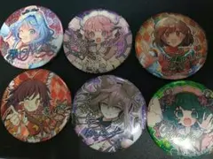東方Project ビッグ缶バッジ 6種セット