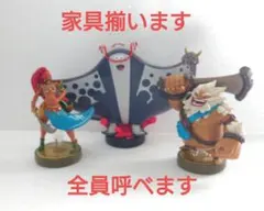 あつ森コラボ 家具揃います マンタロー amiibo ダルケル ウルボザ