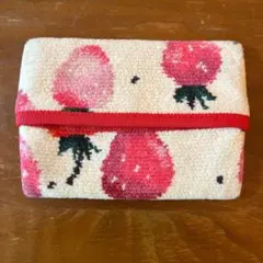 フェイラー FEILER ストロベリードット　ティッシュポーチ