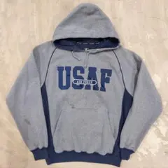 古着 90年代 USAF アメリカ空軍 スウェットパーカー メンズL