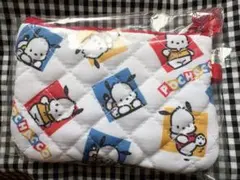 サンリオキャラクターズ みんなのキルトシリーズ ミニフラットポーチ ポチャッコ