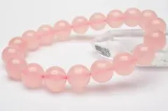 モザンビーク産 ローズクォーツ　10mm　天然石ブレスレット パワーストーン
