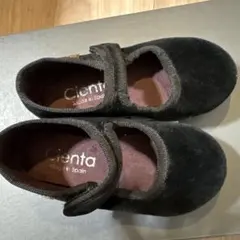 Cienta ブラック バレエシューズ　24