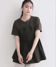 OPAQUE.CLIP ビスチェドッキングカットソー　Mサイズ　新品未使用