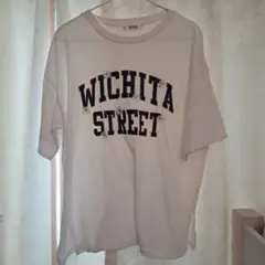 INGNI WICHITA STREET 刺繍 半袖 Tシャツ ホワイト