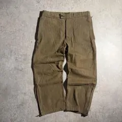 90s 日本製 MARGARET HOWELL ヘリンボーン チノ パンツ 36のサムネイル
