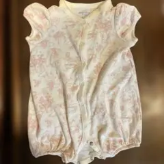 ラルフローレン トワルドジュイ ピンク 花柄ロンパース 75センチ　9マンス