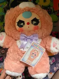 Babythree ベイビースリー　400% ピンクくま　ぬいぐるみ　　泣き目