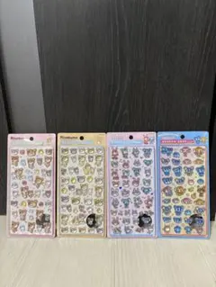 ボンボンドロップシール リラックマ ナルミヤ 新作4種セット[正規品]