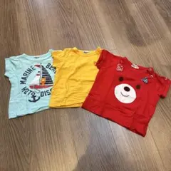 ミキハウスホットビスケッツ♡3枚セット Tシャツ サイズ70