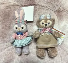 東京ディズニーシー かくれんぼ シェリーメイ ステラルー ぬいぐるみバッジ