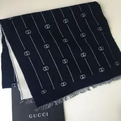 GUCCI 新品未使用品 訳あり！ グッチ GGストライプ ストール