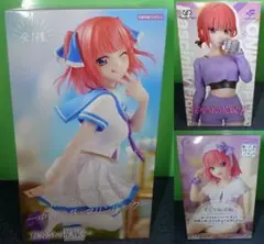 【新品セット】五等分の花嫁 中野二乃 フィギュア 3個