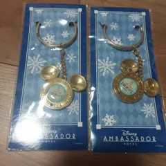 非売品　Disney AMBASSADOR HOTEL キーホルダー 2012
