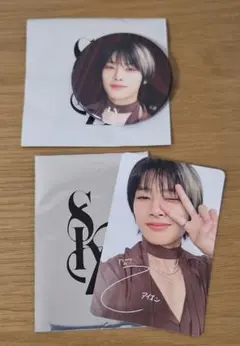 straykids スキズ アイエン ポップアップ 特典トレカセット