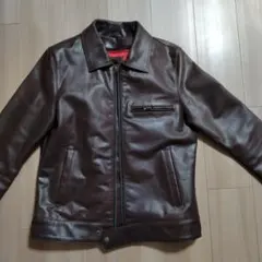JAPAN LEATHER ブラウンレザージャケット CW22-R-3
