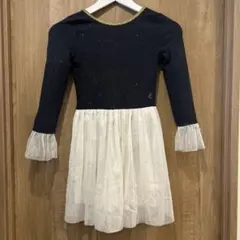 プチバトー　ワンピースドレス 128cm