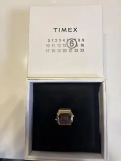 美品 MM6 timex ring watch s/m gold リングウォッチのサムネイル