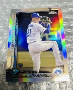 中日ドラゴンズ 金丸夢斗 2025 TOPPS Chrome Refractor