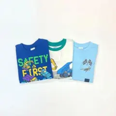 子供服 男の子 130cm 長袖 Tシャツ まとめ売り 車 新品 BFWN1-3